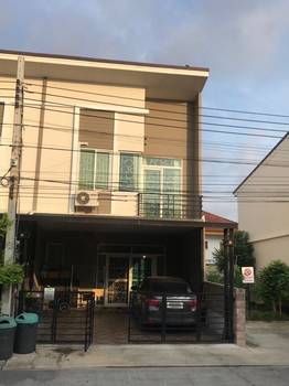 ขายบ้านสวย แปลงมุม สภาพนางฟ้า ทาวน์โฮม กัสโต้ เทพารักษ์ 21.6 ตร.วา